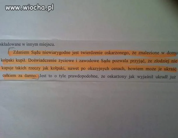 Rozumowanie sądu