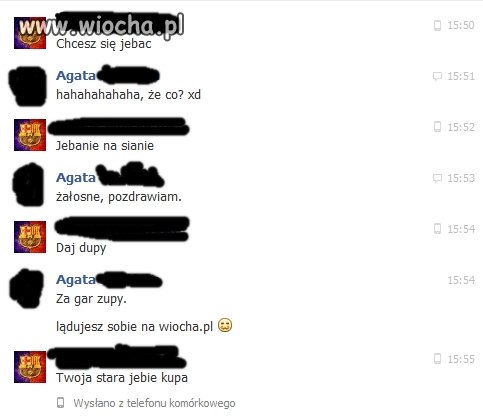 Podryw na Facebooku.