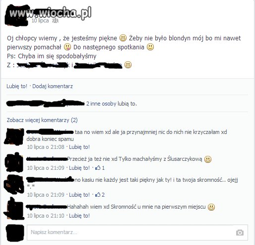 Byłyśmy tak szalone aby pomachać obcym chłopakom