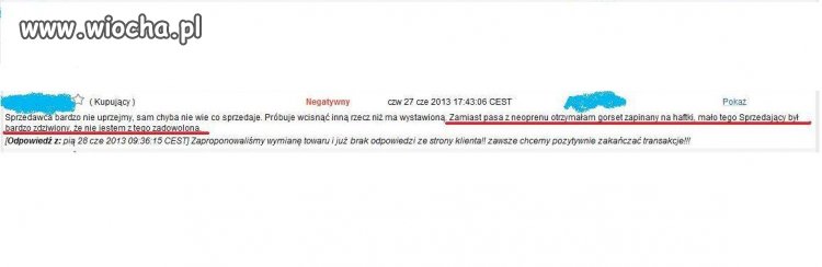 Ale dlaczego się nie podoba??