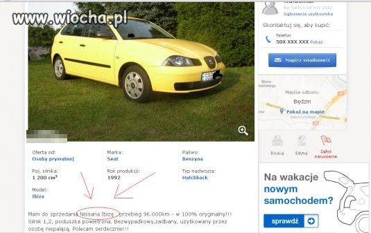 Nissan Ibiza...