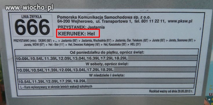 Droga do piekła.