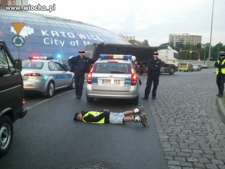 Bo za szybko jechał 