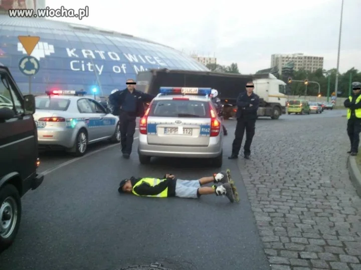 Bo za szybko jechał 