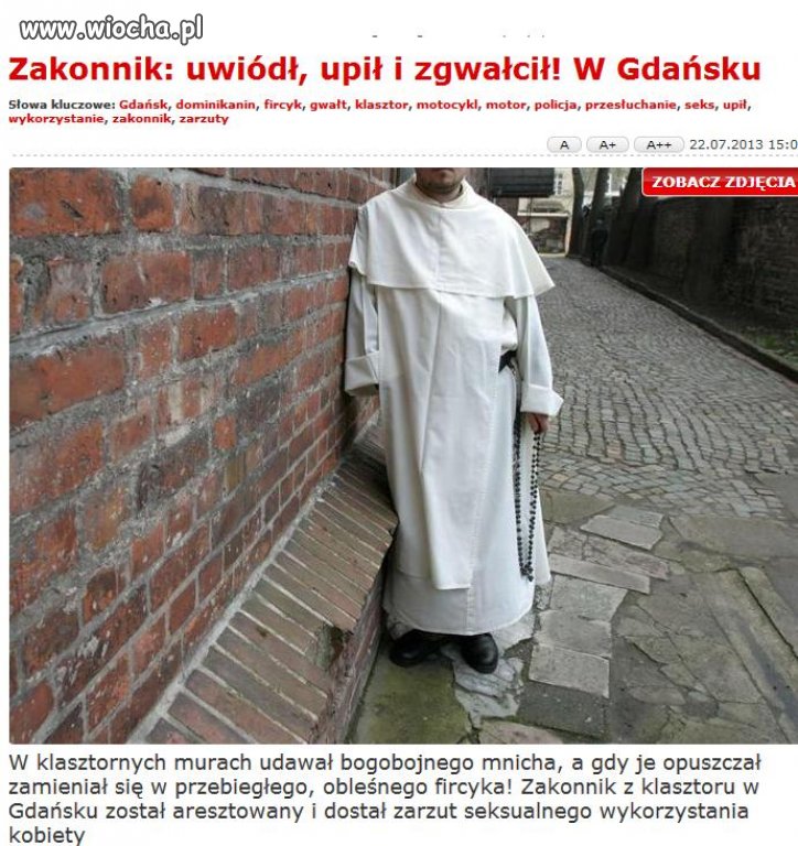 Przez cztery lata był nauczycielem religii w S.P.