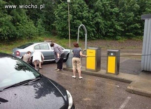 Mamy problem-wąż jest za krótki