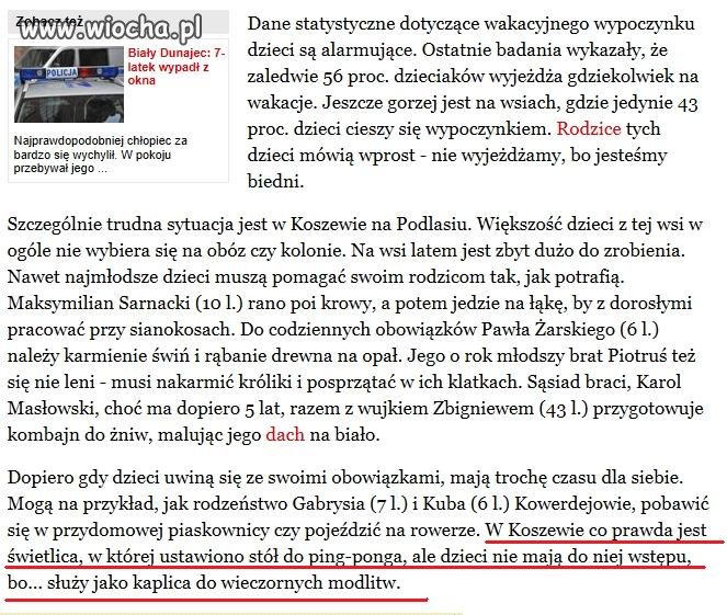 Kler wszystko zabiera