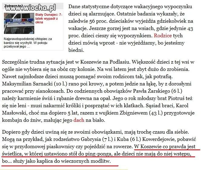 Kler wszystko zabiera