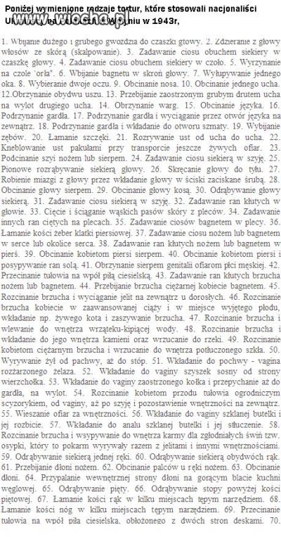 Ukraińcy mordowali Polaków, minister Sikorsi