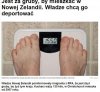Jest pan za gruby żeby zamieszkał pan w naszym kraju...