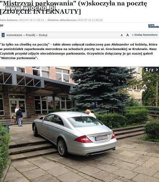 Mistrzyni parkowania
