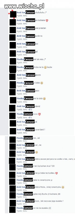 Facebook'owa "Miłość"