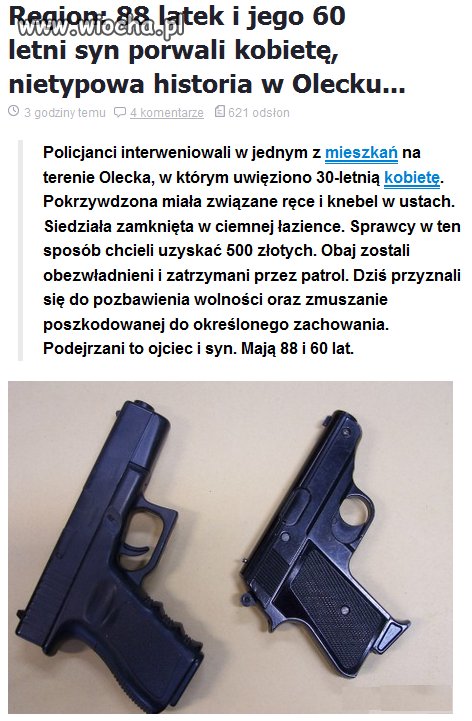 Olecko ... Porwanie 30letniej Kobiety 