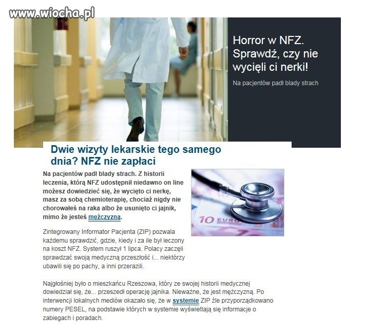 To jest wiocha i złodziejstwo