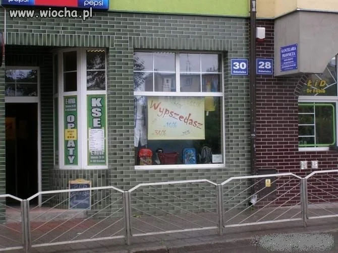 Zapraszamy na "wypszedasz".