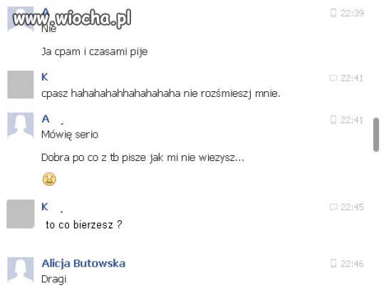 Rozmowa z 13 latką ...