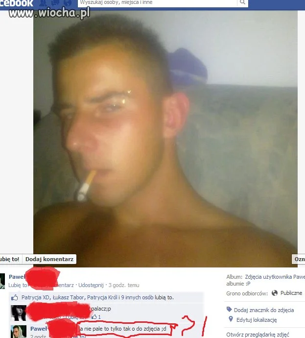 To tylko tak do zdjęcia