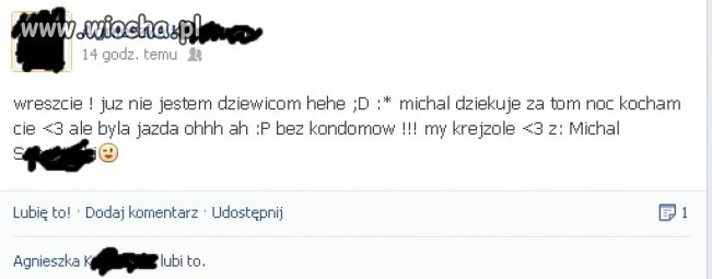 13-latka: chwalić to się umie...