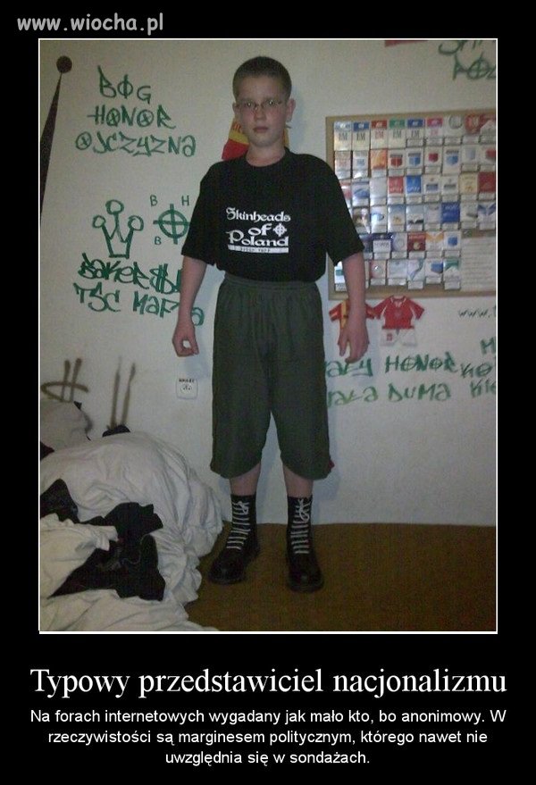Typowy  nacjonalista