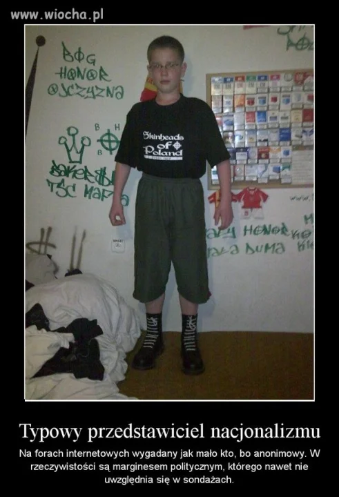 Typowy  nacjonalista