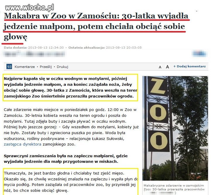 Makabra w Zoo 