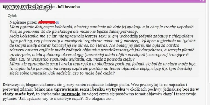 Koleżanka wie wszystko