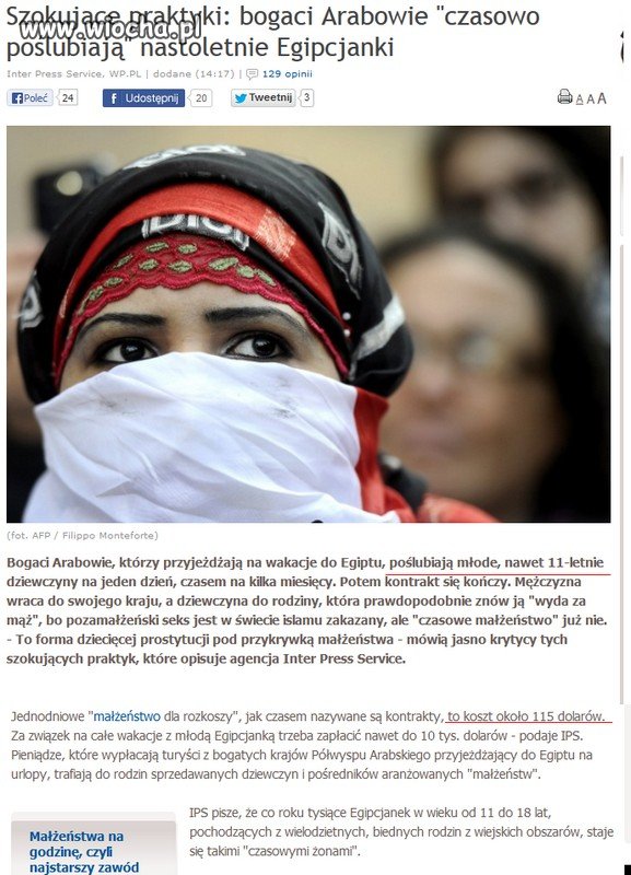 Islamskie małżeństwa rozkoszy 