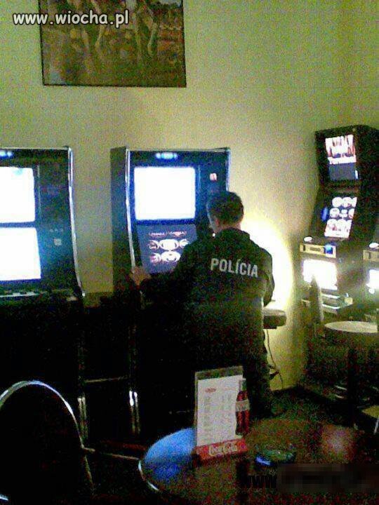 Policjant na służbie