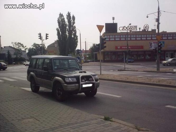 Pozdrawiam mistrza parkowania 
