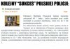   Spektakularny sukces policji