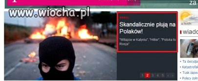 Nie kończą się oszczerstwa w stronę Polaków !