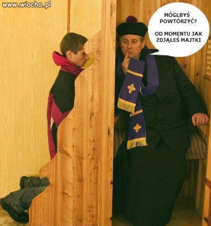Spowiedź to największa wiocha jaką kk wymyślił 