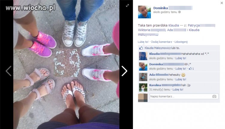 Dzieci na fb...