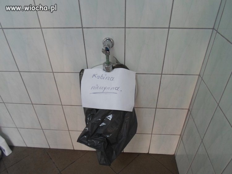 Trochę mała ta kabina 