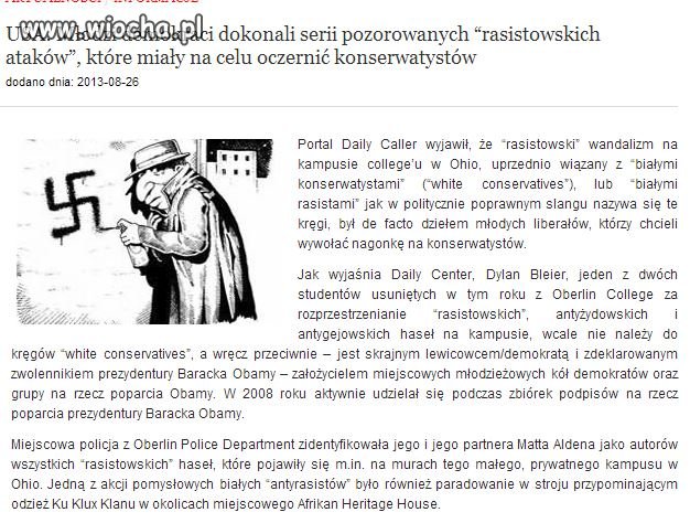 "Faszyzm" po amerykańsku