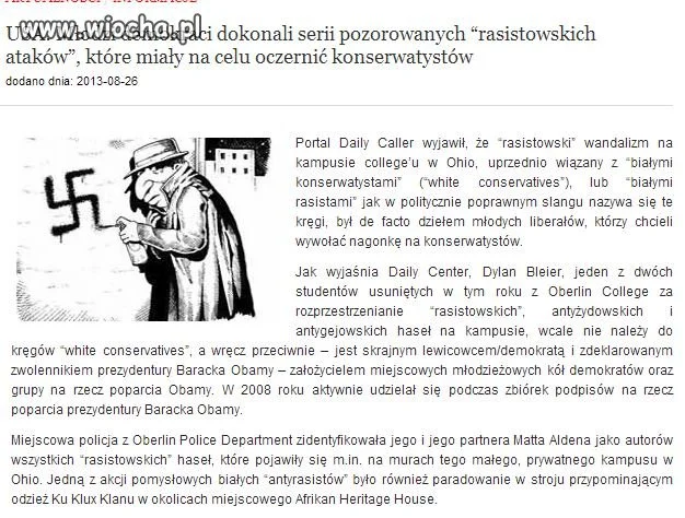 "Faszyzm" po amerykańsku