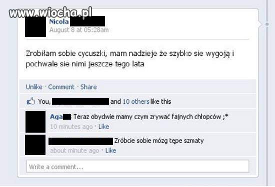 Koleżanki mają coś nie tak z głowami...
