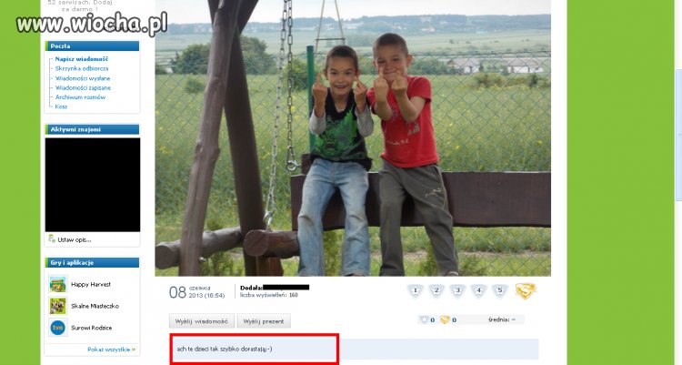 Matka wstawiająca takie zdjęcie z podpisem