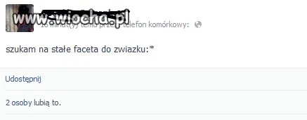 Szukanie faceta przez FB