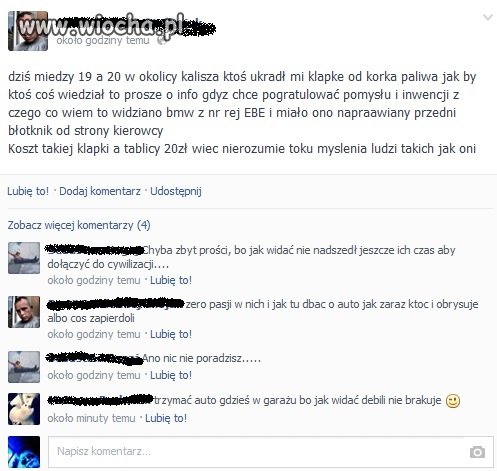 Co za ludzie...