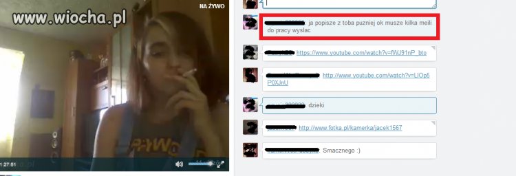 Praca na pierwszym miejscu...