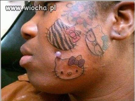 Tatuaże Hello Kitty