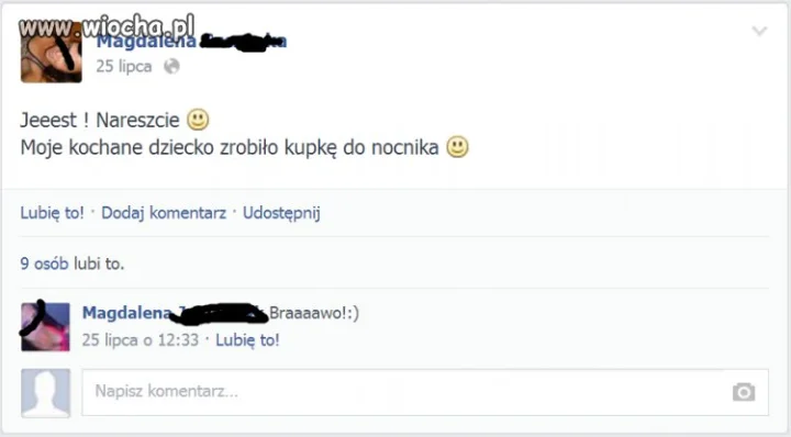 Wiocha na facebooku
