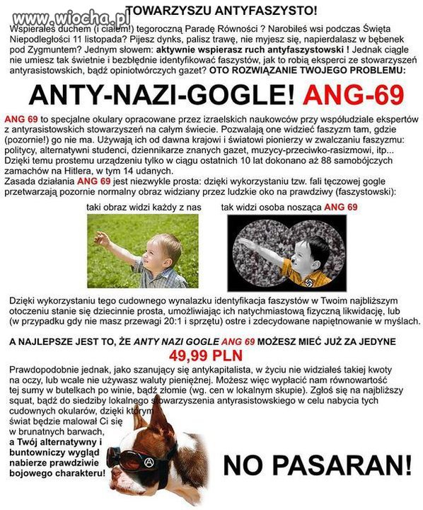 To tak głupie aż zabawne 