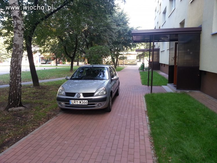 Karny ku*as za chu*owe parkowanie