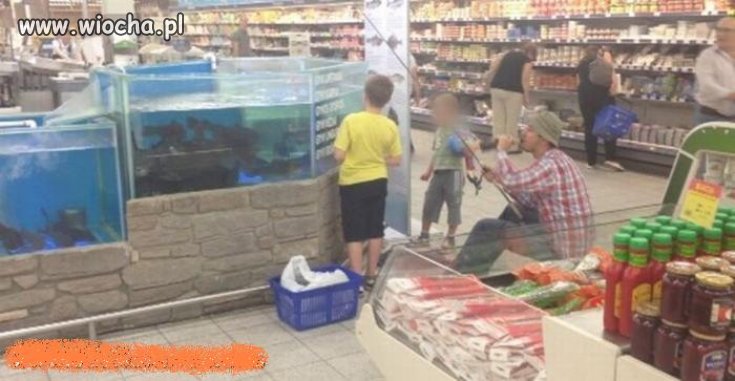 Takie tam w hipermarkecie.