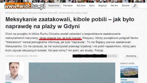 Z cyklu: TV kłamie