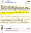 Chłopak zrobił coś dziwnego...