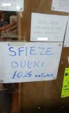 Śfieże bułki