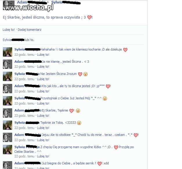 Ah ta miłość na Facebooku